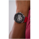 Montre Homme Multifonction Rouge