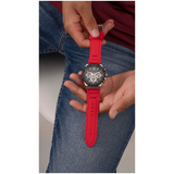 Montre Homme Multifonction Rouge