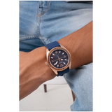 Montre Homme Bleue