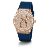 Montre Femme Multifonction Bleue