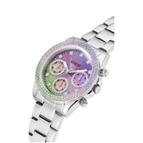 Montre Femme Multifonction Argent