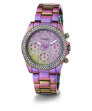Montre multifonction irisée Femme  GUESS GW0483L5