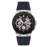 Montre Homme Multifonction Bleue