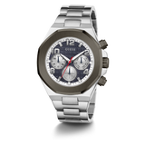 Montre Homme Multifonction Argent