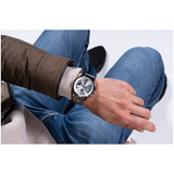Montre Homme Multifonction Argent