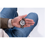 Montre Homme Multifonction Argent