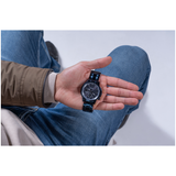 Montre Homme Multifonction Bleue