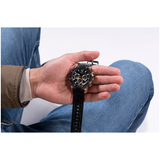 Montre Homme Multifonction Noire
