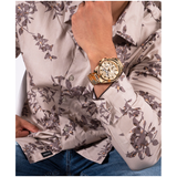 Montre Homme Multifonction Gold