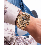 Montre Homme Multifonction Gold