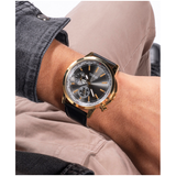 Montre Homme Multifonction Noire