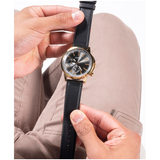 Montre Homme Multifonction Noire