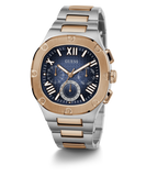 Montre multifonction GUESS pour homme à 2 tons GW0572G4