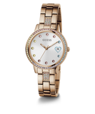 Montre GUESS pour femme avec date en or rose  GW0657L3
