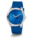 GUESS Montre pour homme Reputation en silicone GW0726G1