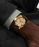 Montre analogique dorée pour homme GUESS GW0727G1