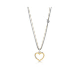 Collier Cœur Argent & Gold Guess UBN78070