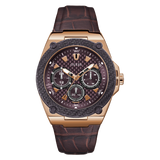Montre Homme Multifonction Marron
