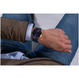 Montre Homme Bleue