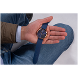 Montre Homme Bleue