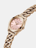 Montre analogique en acier inoxydable